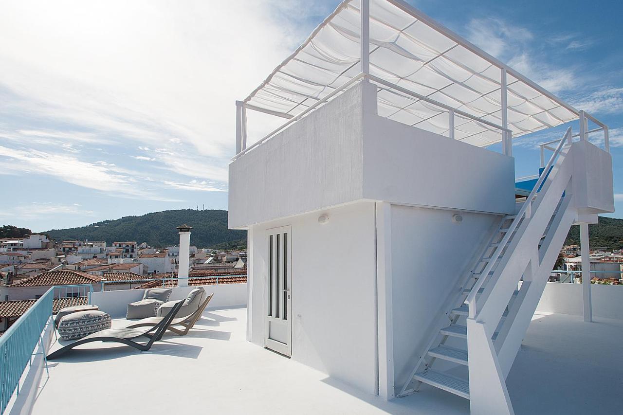 Capolavoro, Boutique Apartment With Unique Rooftop Skiathos Exteriér fotografie