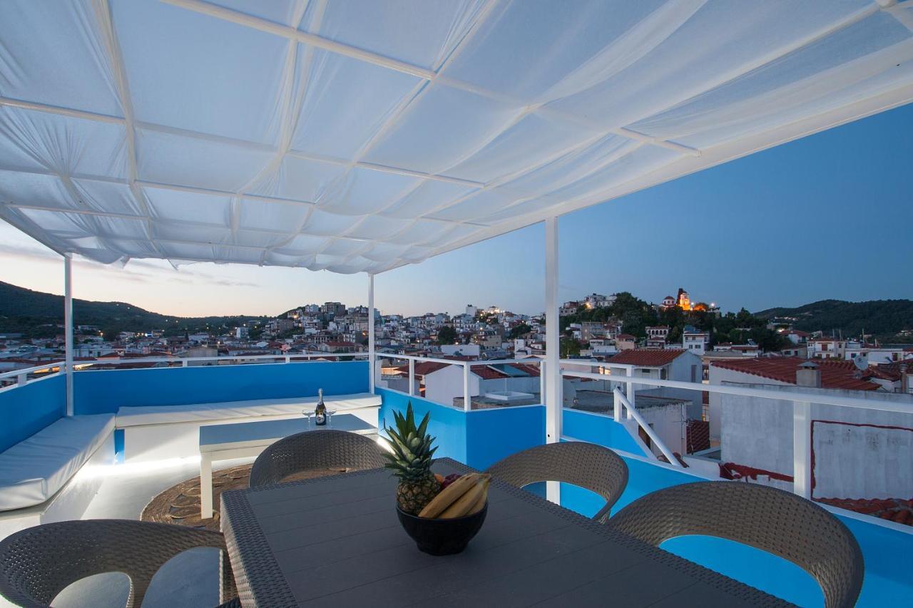 Capolavoro, Boutique Apartment With Unique Rooftop Skiathos Exteriér fotografie