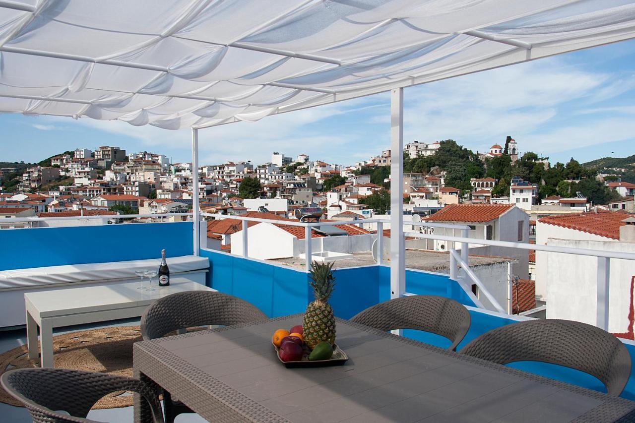 Capolavoro, Boutique Apartment With Unique Rooftop Skiathos Exteriér fotografie
