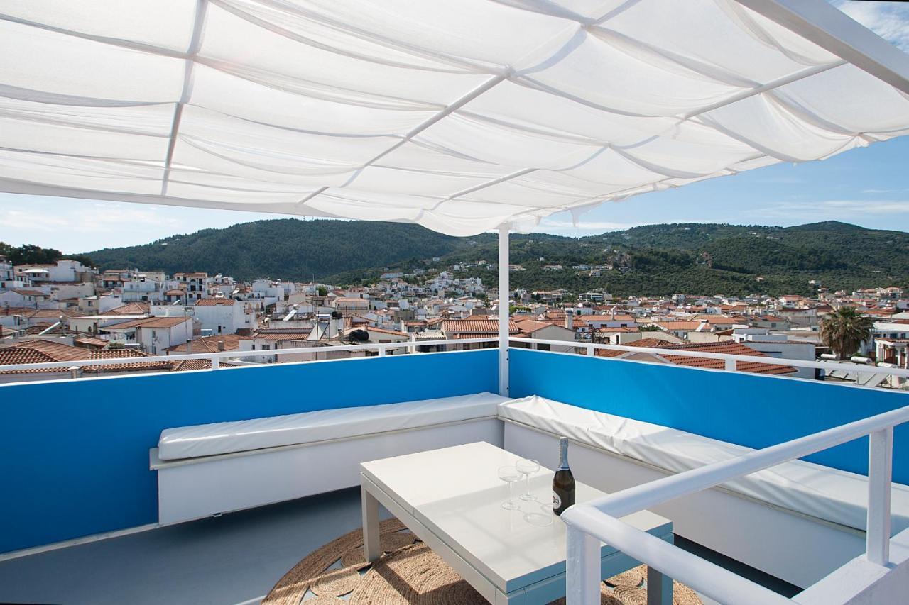 Capolavoro, Boutique Apartment With Unique Rooftop Skiathos Exteriér fotografie