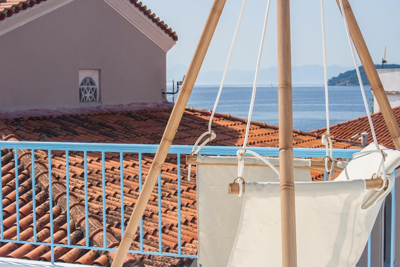 Capolavoro, Boutique Apartment With Unique Rooftop Skiathos Exteriér fotografie