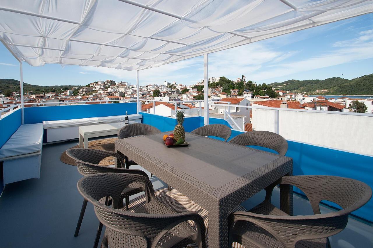 Capolavoro, Boutique Apartment With Unique Rooftop Skiathos Exteriér fotografie