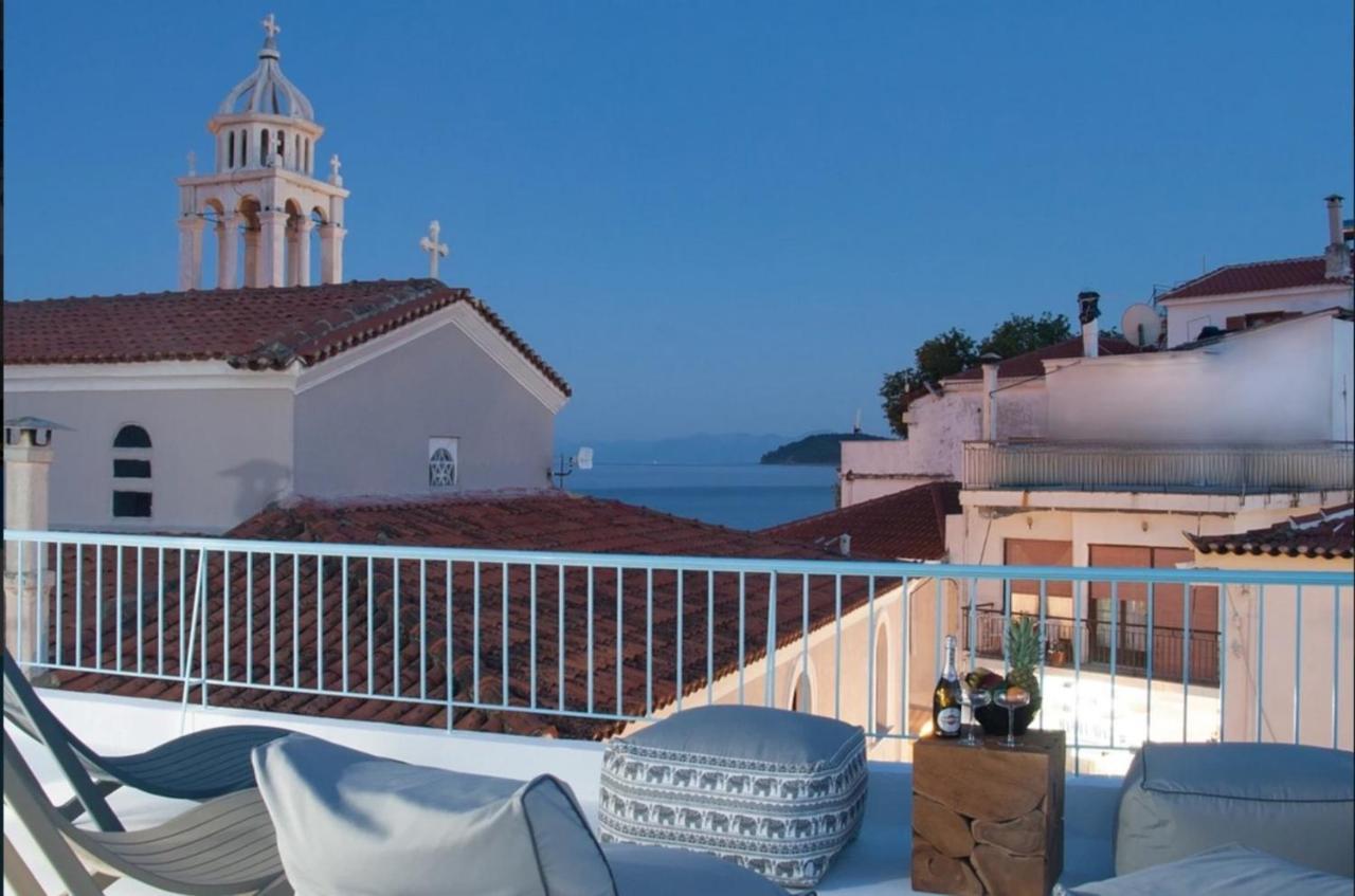Capolavoro, Boutique Apartment With Unique Rooftop Skiathos Exteriér fotografie