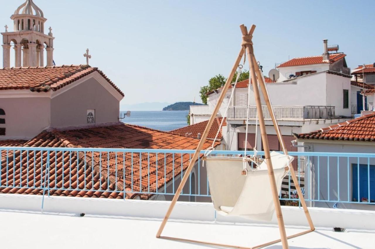 Capolavoro, Boutique Apartment With Unique Rooftop Skiathos Exteriér fotografie