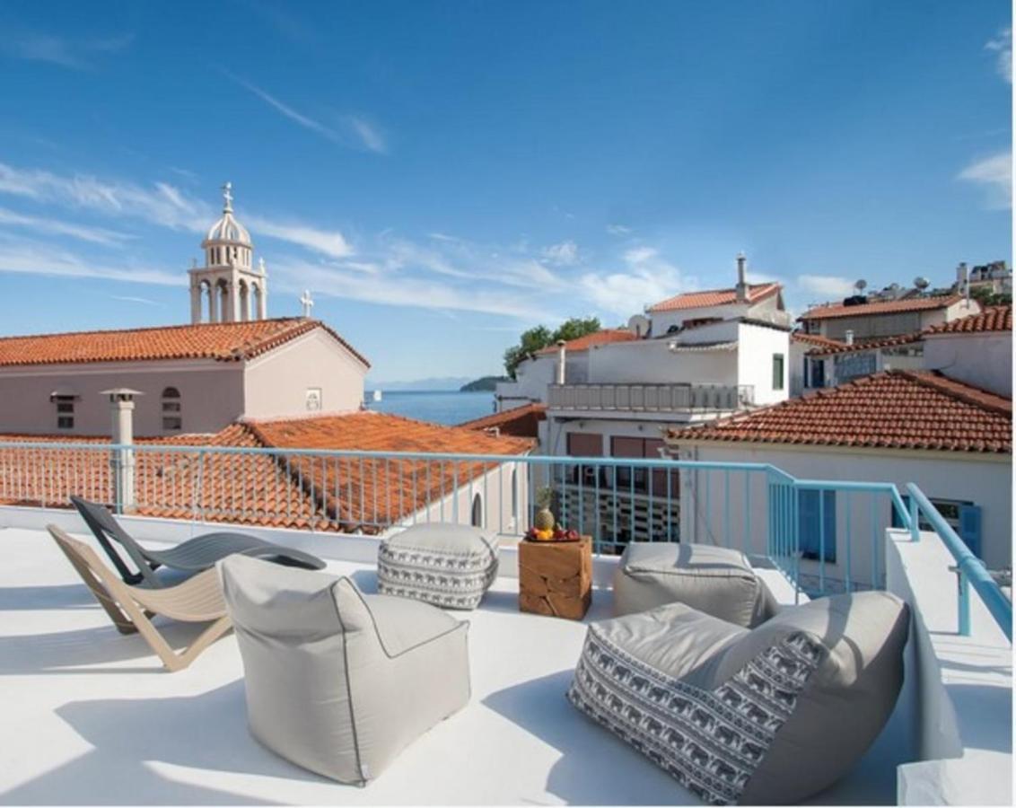 Capolavoro, Boutique Apartment With Unique Rooftop Skiathos Exteriér fotografie